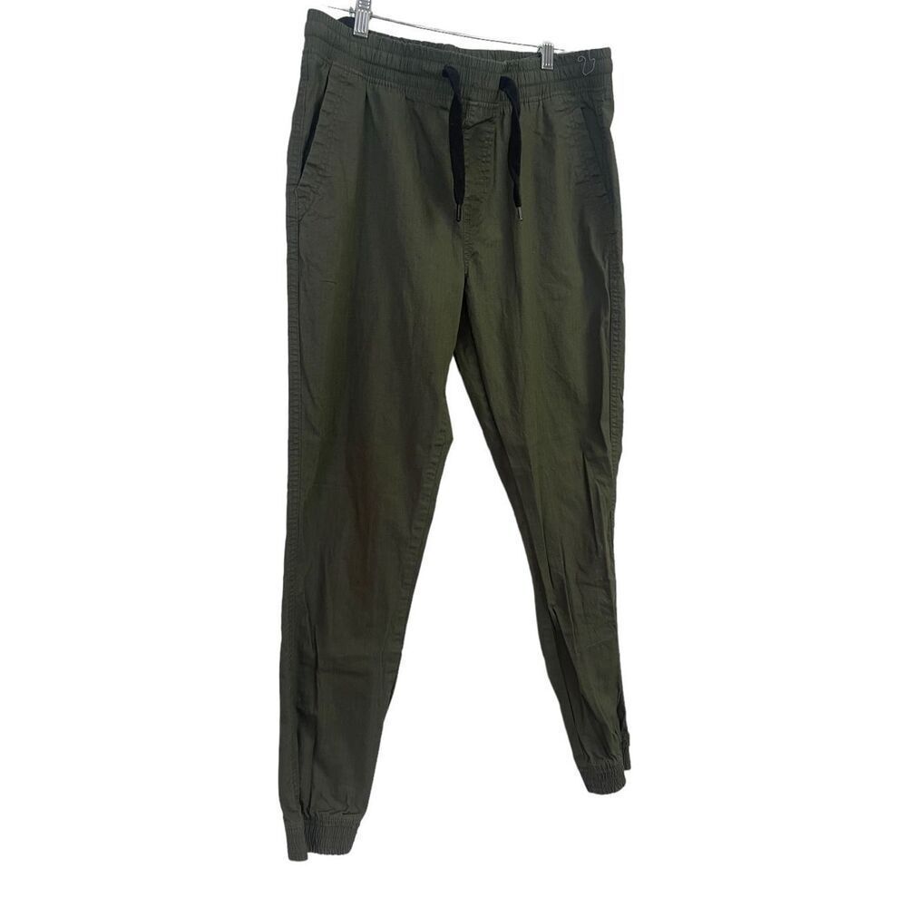 Southpole Men’s  Green Flex The Movement Stretch Jogger Pants Size Large
